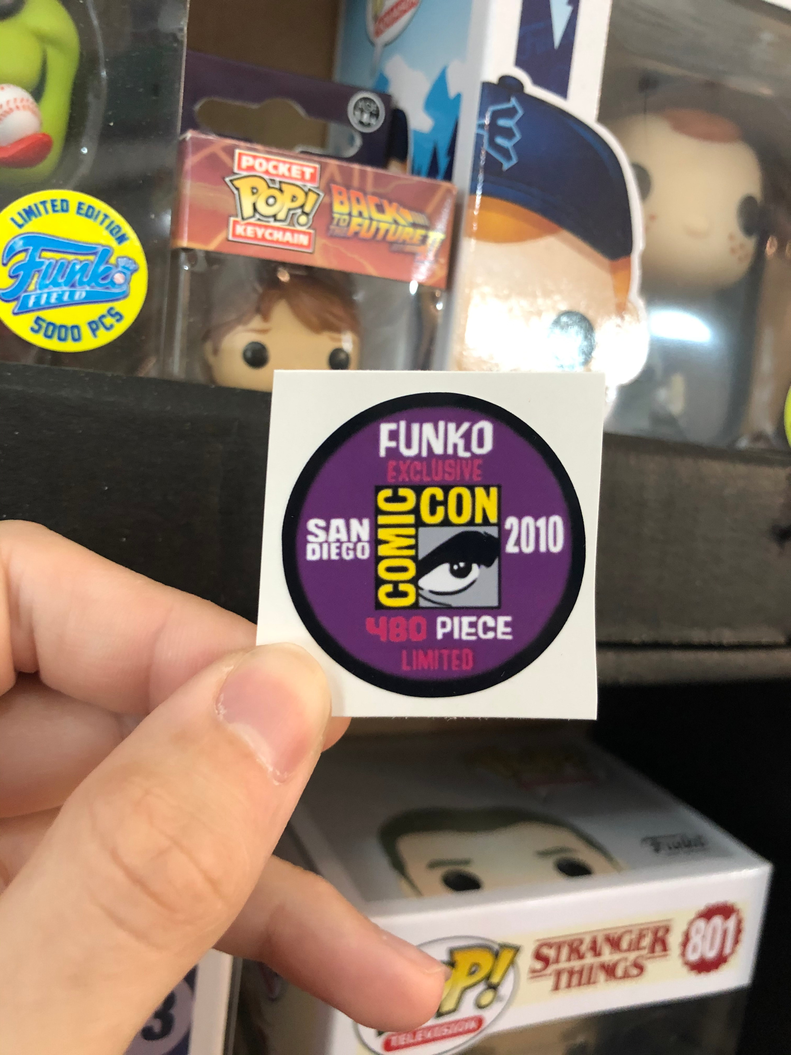 Comic Con Vinyl Sticker