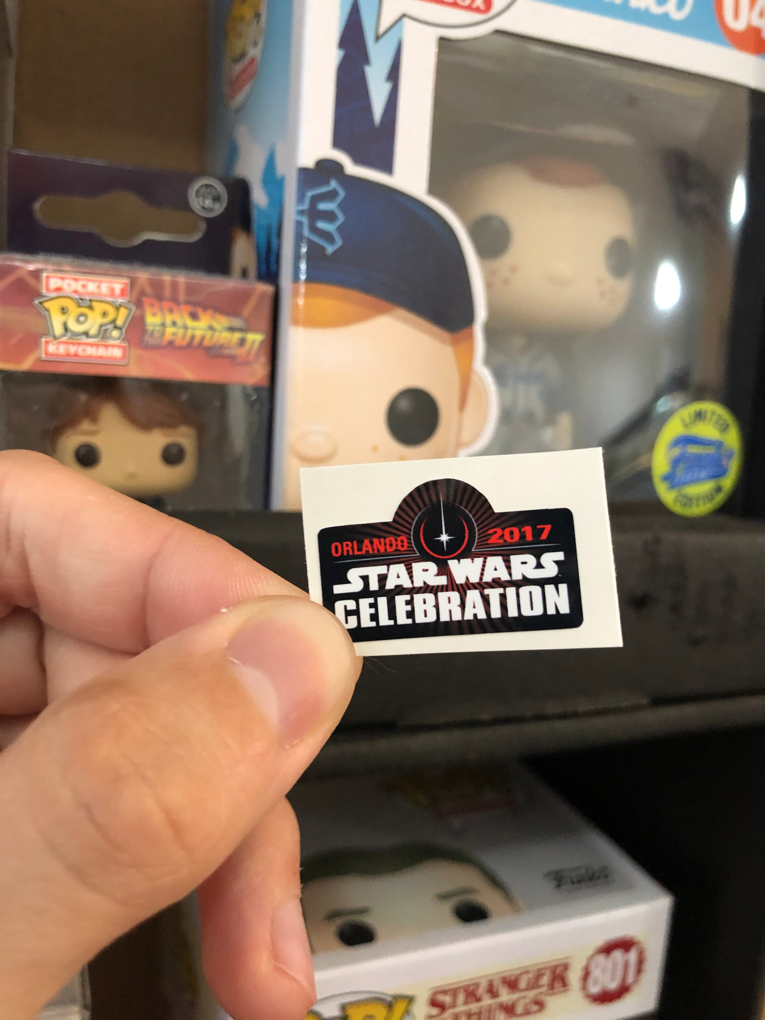 2017 Star Wars Celebration Orlando "Look Sir Ume" Stormtrooper Decal Sticker 
